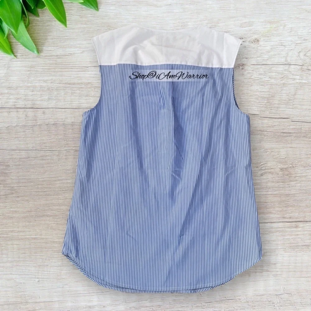 J.Crew NWT jeweled bib sleeveless top *shop@iamwarrior